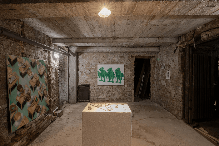 Installation view at FKSE Budapest